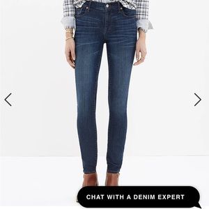 Madewell high riser skinny 25